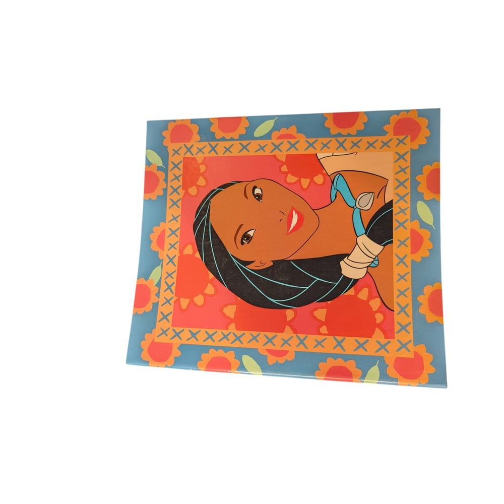 Disney Pocahontas Hallmark‎ Photo Album Vintage 90s Sunflower 3-Ring Binder